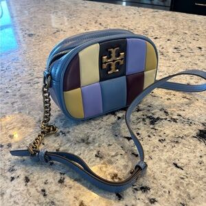 Tory Burch multi color crossbody shoulder purse GUC